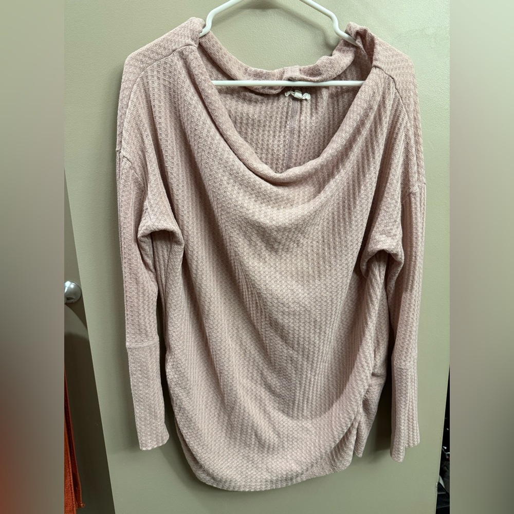 Maurice’s Pink Waffle Knit Top